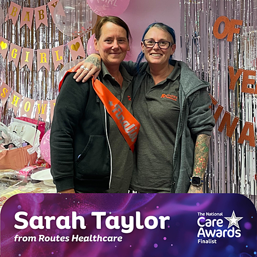 Sarah Taylor - Domiciliary Carer of the Year 2025 Finalist for National Care Awards