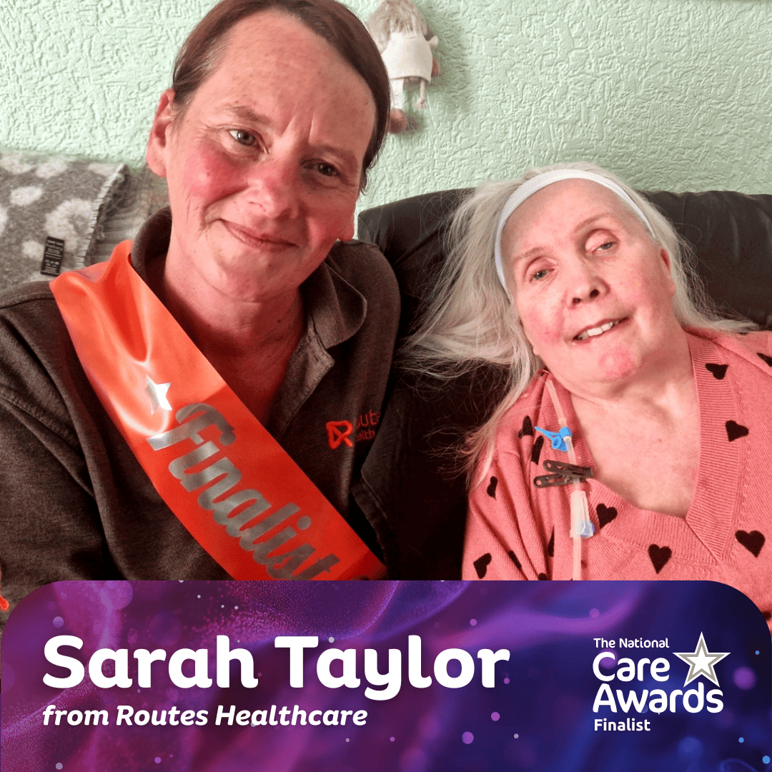 Sarah Taylor - Domiciliary Carer of the Year 2025 Finalist for National Care Awards