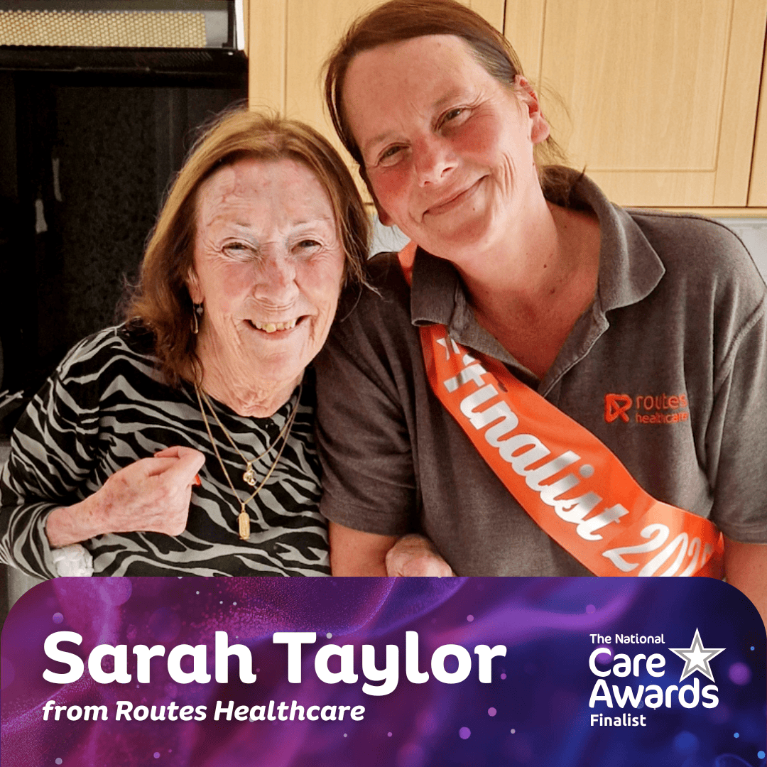 Sarah Taylor - Domiciliary Carer of the Year 2025 Finalist for National Care Awards