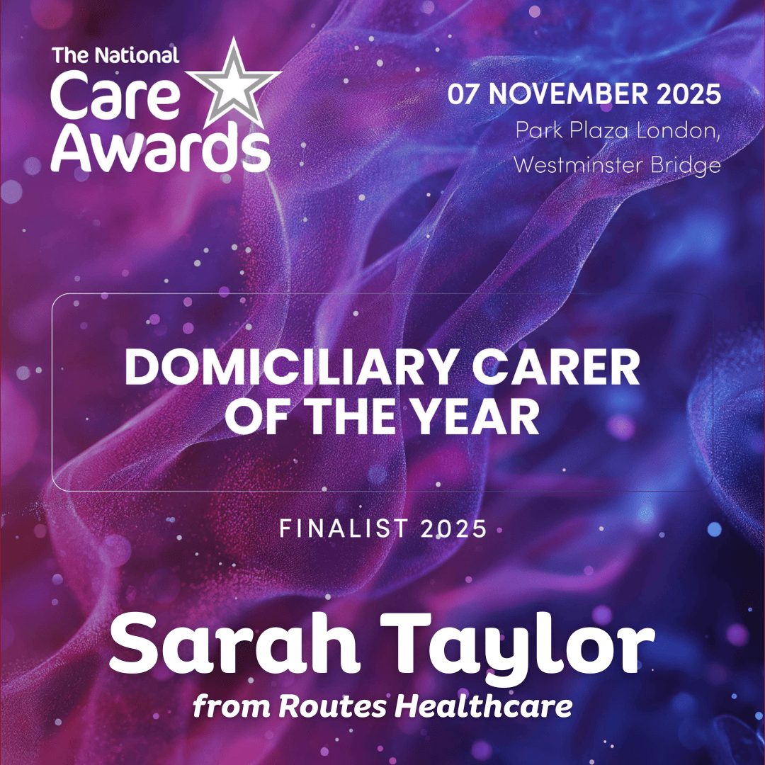 Sarah Taylor - Domiciliary Carer of the Year 2025 Finalist for National Care Awards